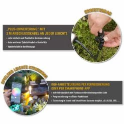 Heissner L419-00 LED Smart Light Spot 9 Watt Schwarz -Deutschland Schwimmbad Verkaufs-Shop 06 5