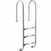 Waterman Poolleiter Edelstahl Für Tiefbecken Mit 100-120 Cm Höhe - Enge Stufen
