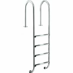 Waterman Poolleiter Edelstahl Für Tiefbecken Mit 150 Cm Höhe - Kompakt