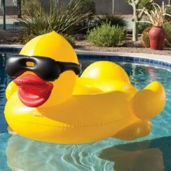 Game Derby Duck XXL Riesen Schwimmente Zum Aufblasen