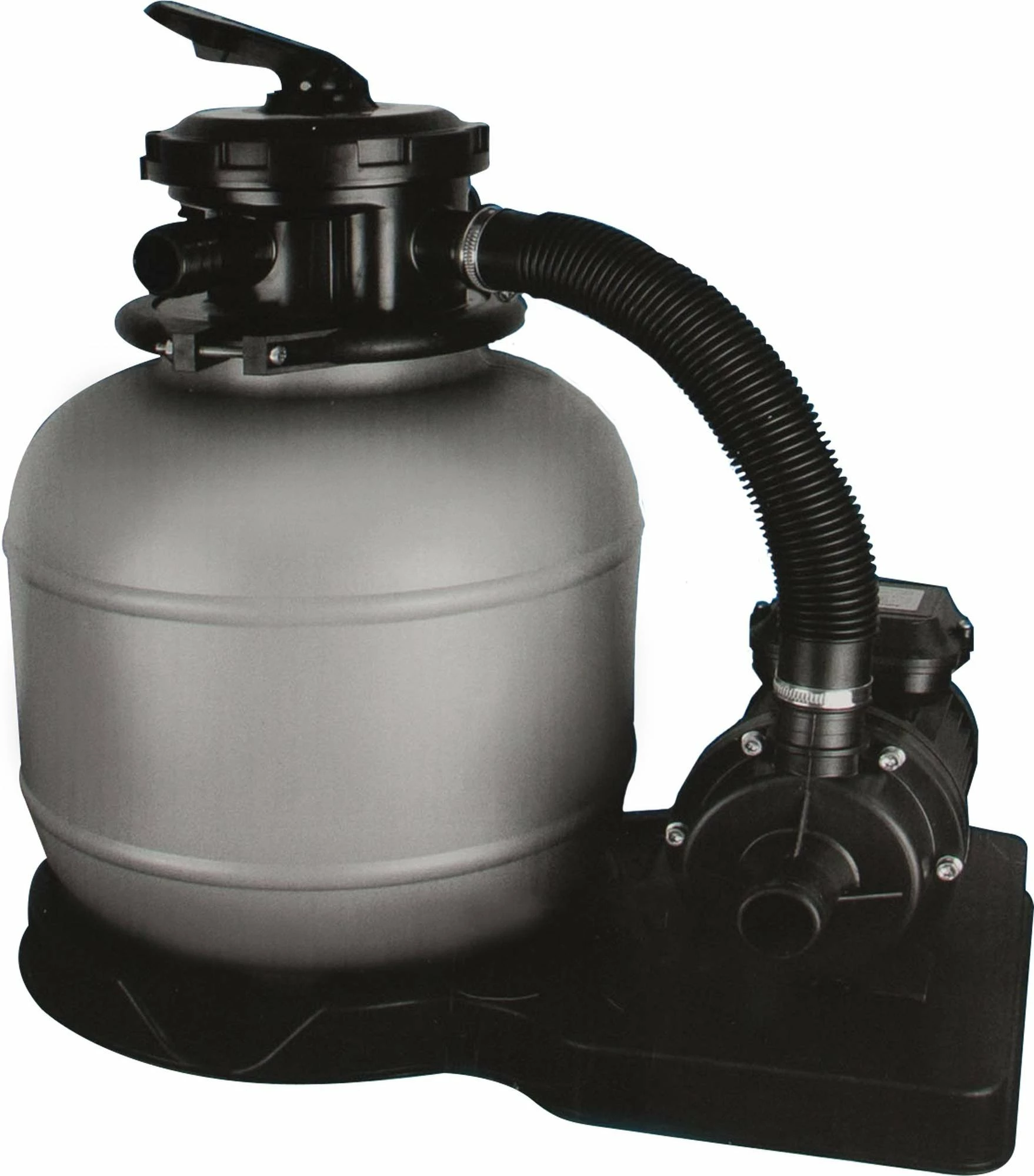 Stahlwandpool Set Rund Bologna 200x120 Cm, Stahl 0,6 Mm Weiß, Folie 0,6 Mm Blau, Einhängebiese – Bild 4