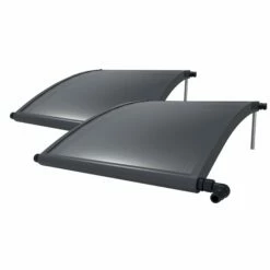 Waterman Solarkollektor Standard 2er Set 80x120cm/0,8m² Inkl. Anschlussstücke