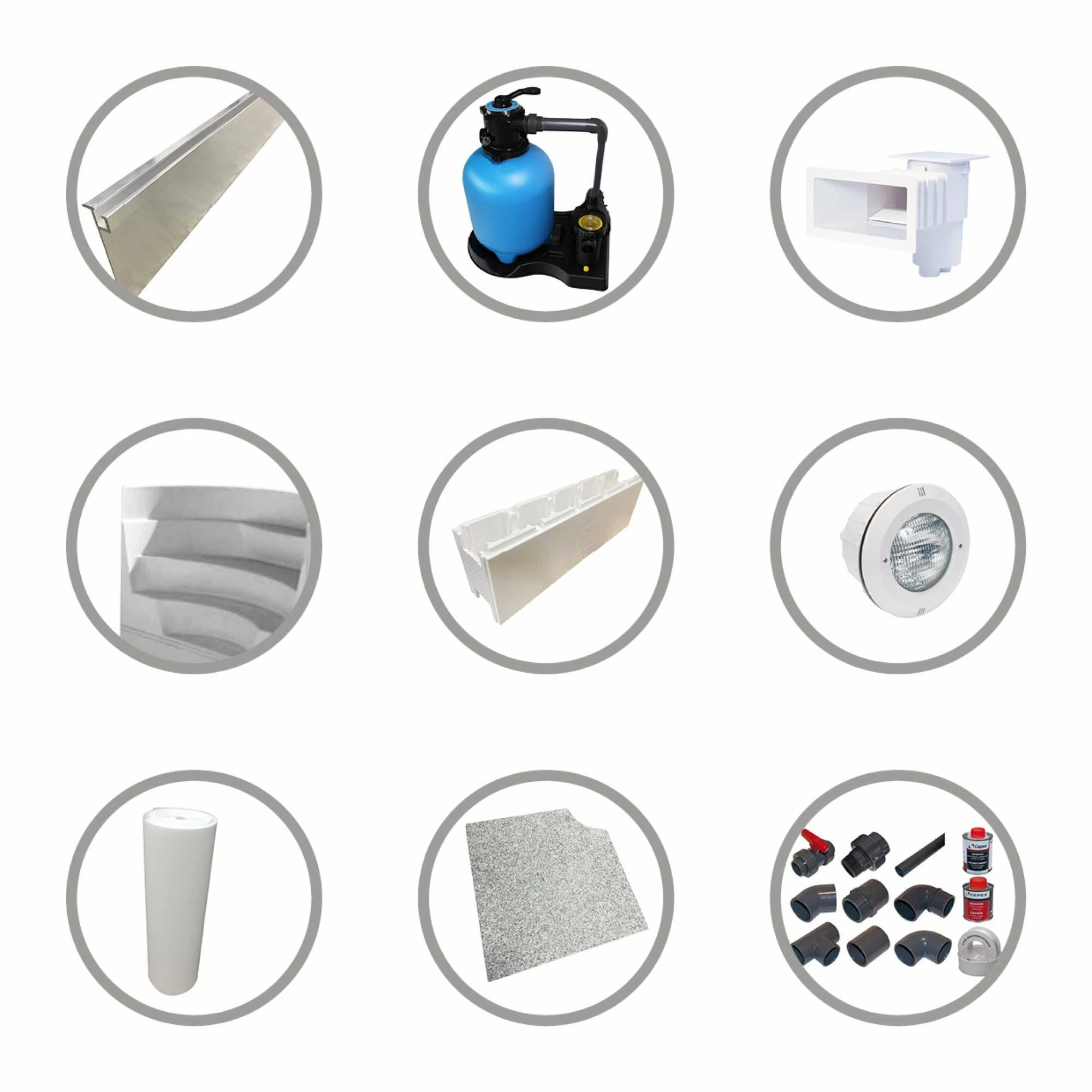 KWAD Styropor Pool All Inklusiv Komplettset 8,0 X 4,0 X 1,5m Mit 0,8 Mm Innenhülle Blau Inkl. Römertreppe 5 KWAD Styropor Pool All Inklusiv Komplettset 8,0 X 4,0 X 1,5m Mit 0,8 Mm Innenhülle Blau Inkl. Römertreppe – Bild 5