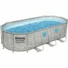 ​Bestway Power Steel Swim Vista Series Frame Pool, Komplettset, Oval, 549 X 274 X 122 Cm (56716GS)
