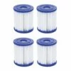 Bestway Filterkartusche 90 X 80 Mm Innendurchm. 27 Mm, 4 Stück