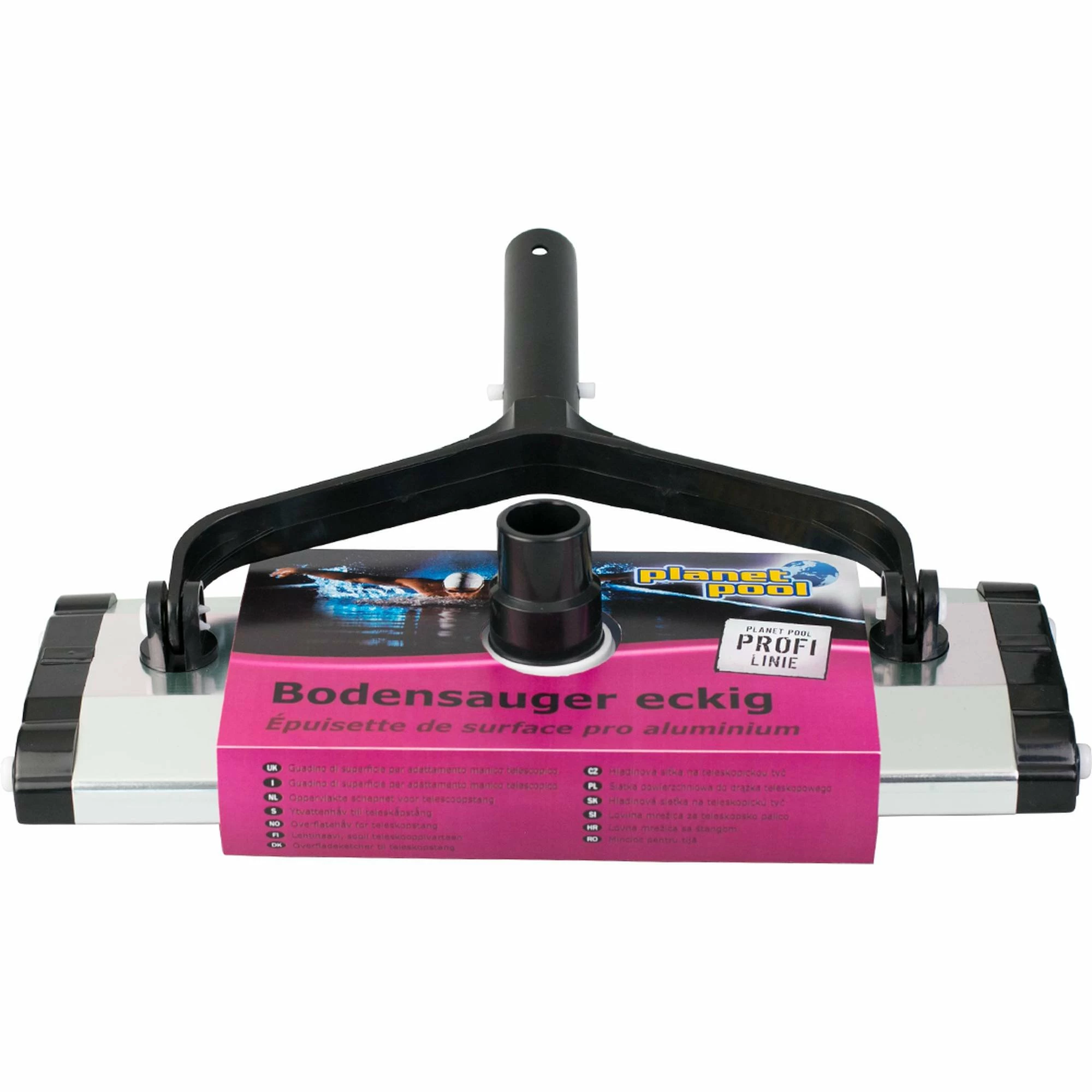 Profi Bodensauger Rechteckig Silber/schwarz 1 Profi Bodensauger Rechteckig Silber/schwarz