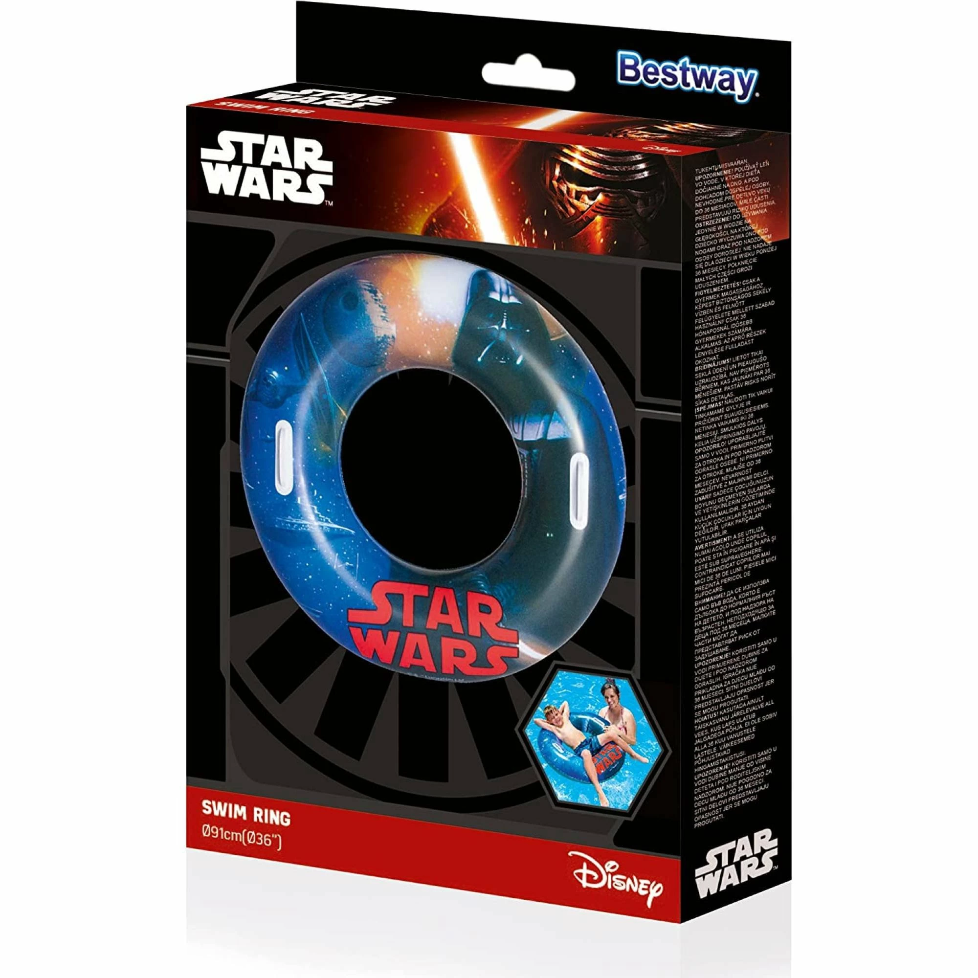 Bestway 91203 Schwimmring Ø 91 Cm Im Star Wars Design Zum Baden Im Pool Oder Meer 1 Bestway 91203 Schwimmring Ø 91 Cm Im Star Wars Design Zum Baden Im Pool Oder Meer