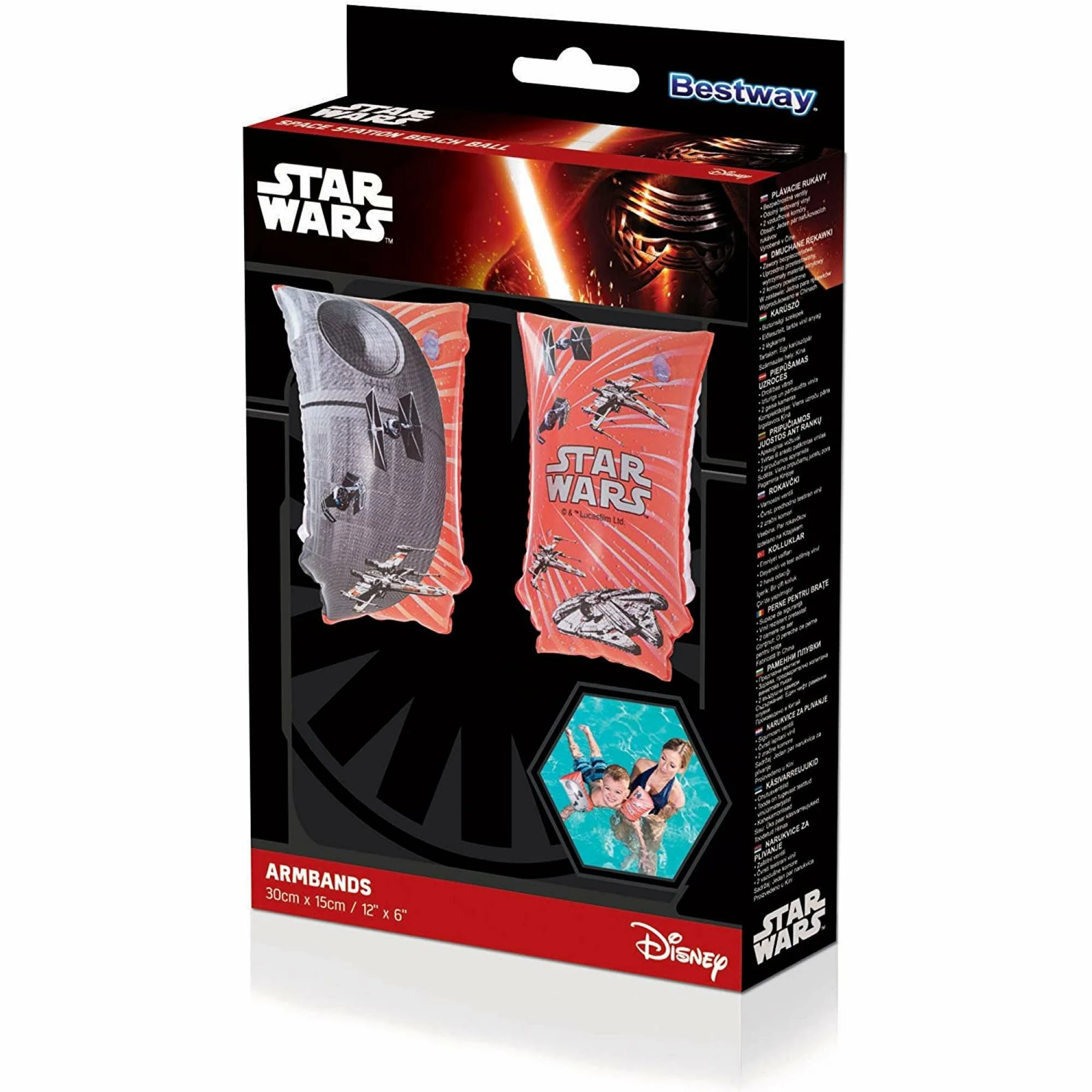 Bestway 91210 Schwimmflügel 30x15 Cm Im Star Wars Design 2 Bestway 91210 Schwimmflügel 30x15 Cm Im Star Wars Design – Bild 2