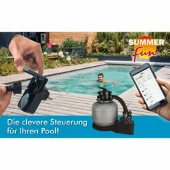 Summer Fun Poolfilter-Set BestClean Smart 6 Summer Fun Poolfilter-Set BestClean Smart -Deutschland Schwimmbad Verkaufs-Shop Anwendung SmartPlug Z1 pool
