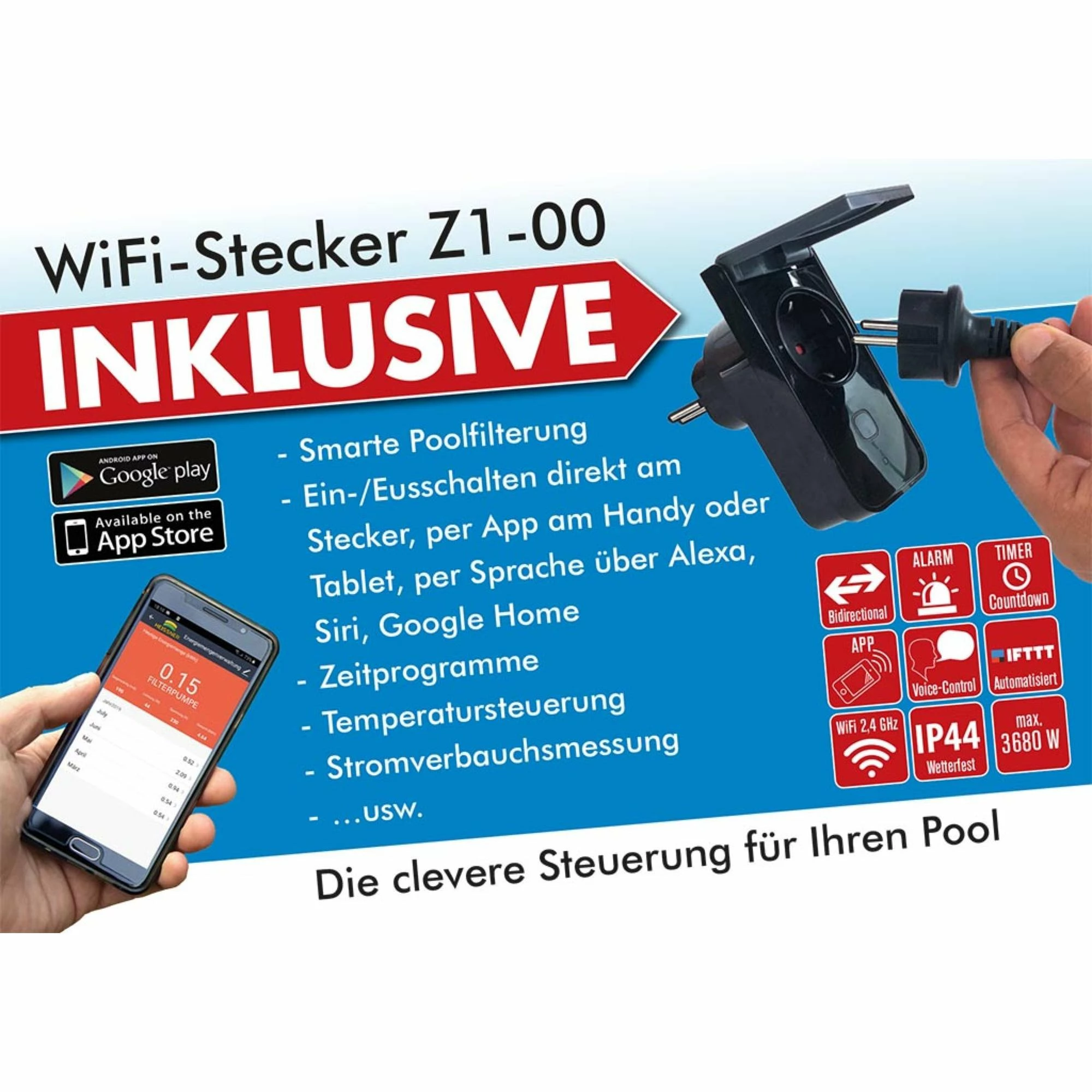 Summer Fun Poolfilter-Set BestClean Smart 2 Summer Fun Poolfilter-Set BestClean Smart – Bild 2