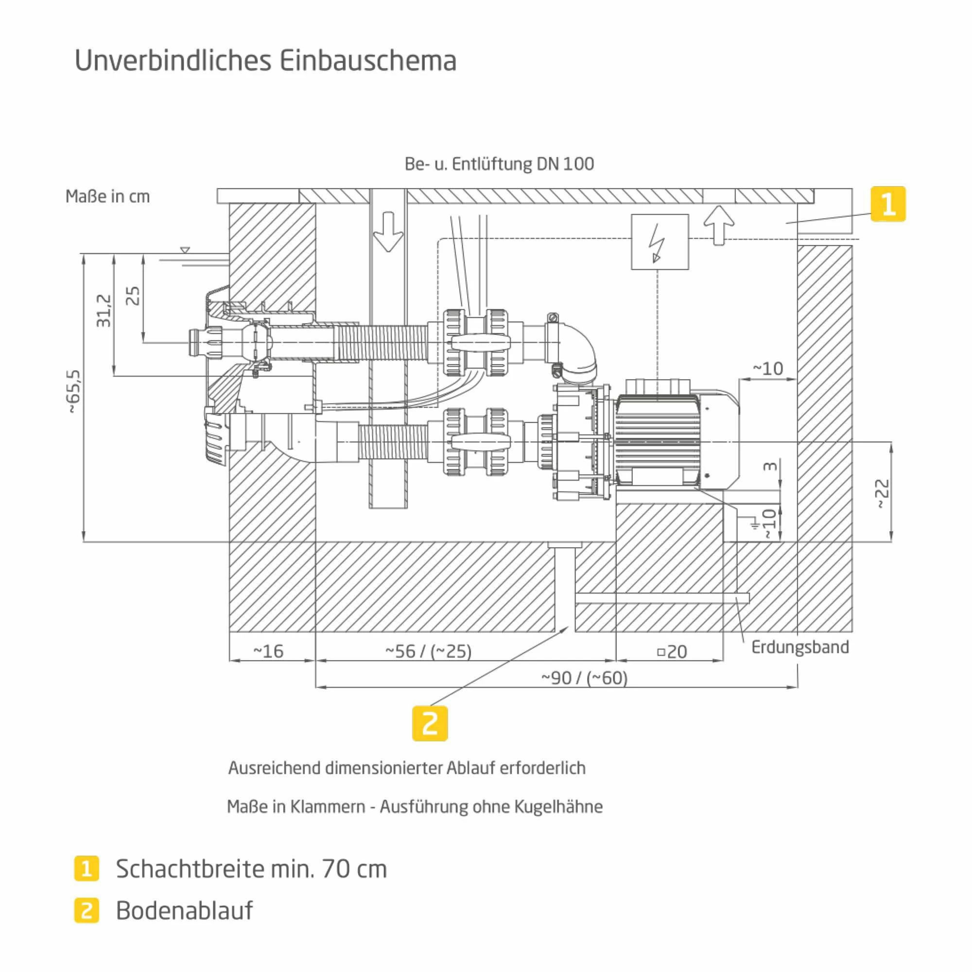 Speck Gegenstromanlage Badu Jet Smart Fertigmontagesatz, 230V – Bild 2