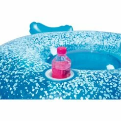 Bestway 41101 Pretty Peacock Schwimmtier 198x164 Cm Zum Aufblasen -Deutschland Schwimmbad Verkaufs-Shop Bestway aufblasbarer Pfau Getraenkehalter Detail