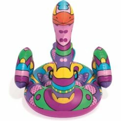 Bestway 41117 POP Ostrich 190 X 166cm 5 Bestway 41117 POP Ostrich 190 X 166cm -Deutschland Schwimmbad Verkaufs-Shop Bestway aufblasbarer Strauss Pop Art front