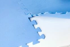 Polygroup Summer Waves Frame Pool Set - Blauer Rechteckiger Pool, 4,88 X 2,44 X 1,07m, Inklusive Zubehör Bodenschutzmatten Blau 4mm -Deutschland Schwimmbad Verkaufs-Shop Bodenschutzmatte blau detail heissner