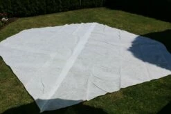 SUMMER FUN Extra Bodenschutzvlies Für Rundbecken Ø 500 Cm -Deutschland Schwimmbad Verkaufs-Shop Bodenschutzvlies ausgelegt 2 Bahnen 5