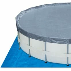 Polygroup Summer Waves Elite Frame Pool Set 549 X 132 Cm (3000120) -Deutschland Schwimmbad Verkaufs-Shop CoverClothgrayFramepool 1 1