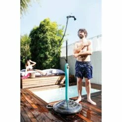 Dusche Sunny Style Premium 8l, Aquamarin -Deutschland Schwimmbad Verkaufs-Shop Dusche Sunny Premium Seite n