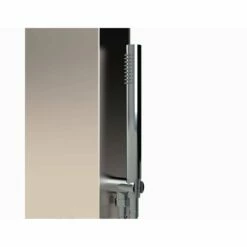 SUMMER FUN Gartendusche MONTSERAT, V2A Edelstahl, Ohne Plattform -Deutschland Schwimmbad Verkaufs-Shop Handbrause