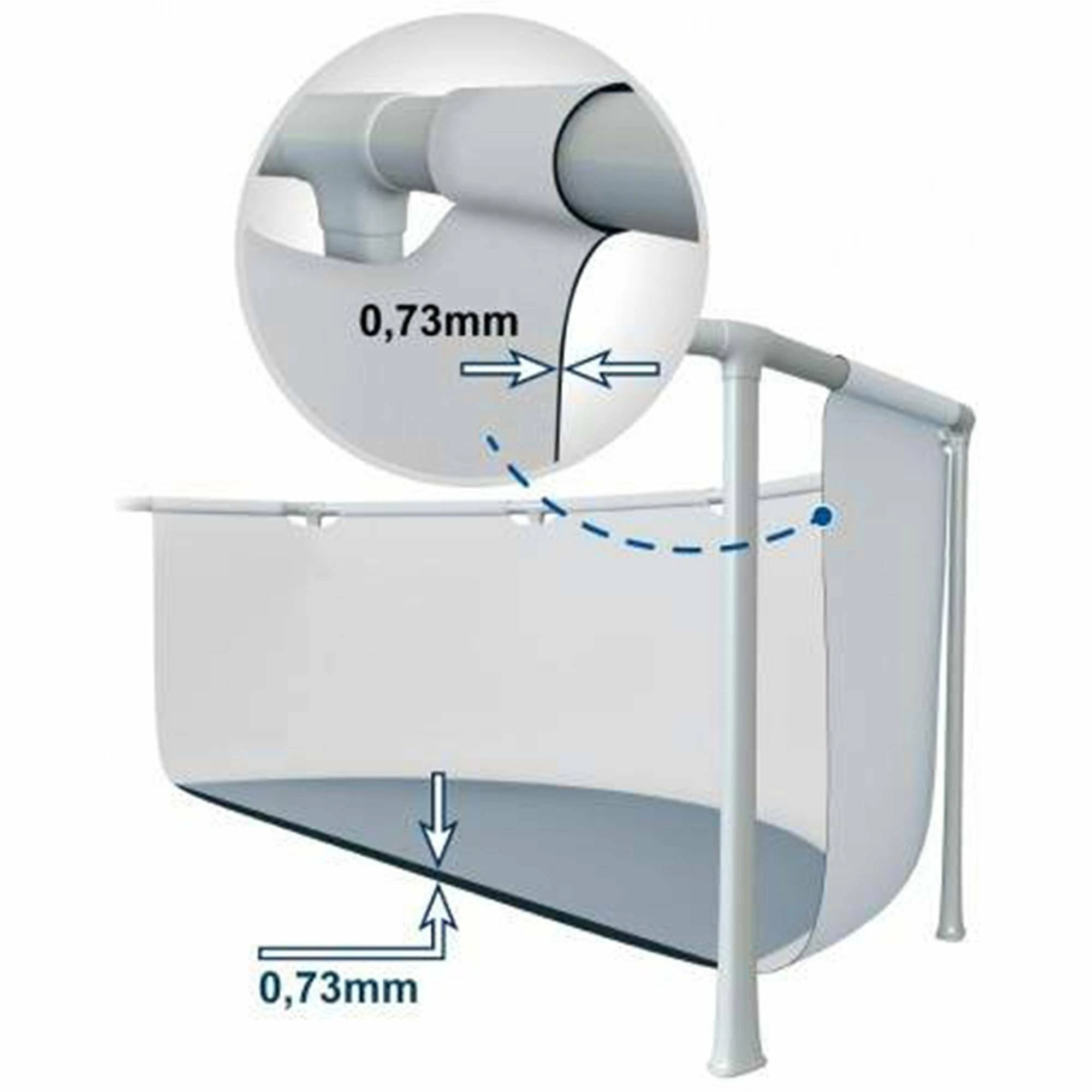 Intex Ultra XTR Frame Pool Komlpettset 549 X 274 X 132 Cm (26356GN) 7 Intex Ultra XTR Frame Pool Komlpettset 549 X 274 X 132 Cm (26356GN) – Bild 7