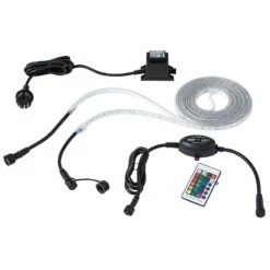 Heissner SMART LIGHT Unterwasser-LED-Band, RGB, 5m, Inkl. Transformator Und RGB-Controller