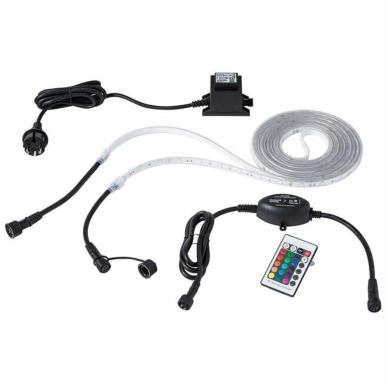 Heissner SMART LIGHT Unterwasser-LED-Band, RGB, 5m, Inkl. Transformator Und RGB-Controller 1 Heissner SMART LIGHT Unterwasser-LED-Band, RGB, 5m, Inkl. Transformator Und RGB-Controller