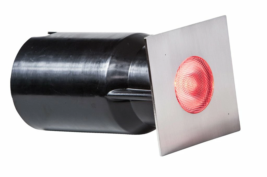 Heissner L464-00 SMART LIGHT Decklight, 3W, RGB, Edelstahl, "quadratisch 1 Heissner L464-00 SMART LIGHT Decklight, 3W, RGB, Edelstahl, "quadratisch