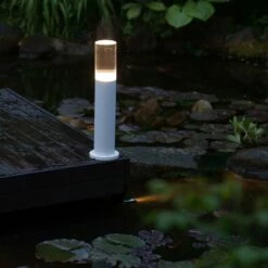 Heissner L477-00 Teichufer Und Poolrand Lampe 3 Watt Weiß -Deutschland Schwimmbad Verkaufs-Shop L473 00 L477 00 Gartenlampe 04