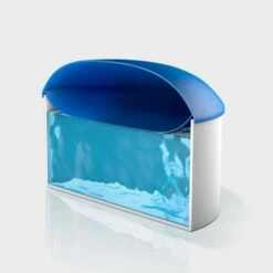 Waterman Luftkissen Poolabdeckung Aufblasbare Abdeckplane Rund Ø 3 M Grau/innen Beige Mit Ösen Und Kordelzug -Deutschland Schwimmbad Verkaufs-Shop Luftkissen Abdeckplane 04 5