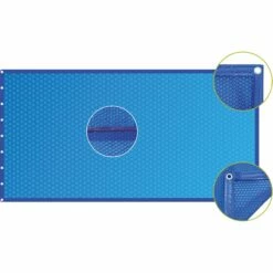Waterman Luftpolster-Abdeckplane Achtform Für Becken 320 X 525 Cm Blau, 400 µm