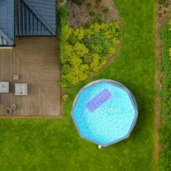 Stahlwandpool Rund Classic 350x120 Cm, Stahl 0,4 Mm Anthrazit, Folie 0,3 Mm Blau, Overlap -Deutschland Schwimmbad Verkaufs-Shop Planet Pool Stahlwandpool Classic anthrazit blau MS 08