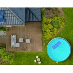 Stahlwandpool Rund 400x120 Cm, Stahl 0,4 Mm Anthrazit, Folie 0,4 Mm Blau, Einhängebiese 17 Stahlwandpool Rund 400x120 Cm, Stahl 0,4 Mm Anthrazit, Folie 0,4 Mm Blau, Einhängebiese -Deutschland Schwimmbad Verkaufs-Shop Planet Pool Stahlwandpool anthrazit blau MS 07 2