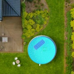 Waterman Stahlwandpool Rund 300x120cm, Stahl 0,4mm Anthrazit, Folie 0,2mm Sand, Overlap -Deutschland Schwimmbad Verkaufs-Shop Planet Pool Stahlwandpool anthrazit sand overlap OS 05 1