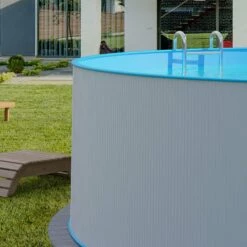 Stahlwandpool Rund 450x120cm, Stahl 0,4mm Weiß, Folie 0,4mm Blau, Einhängebiese 14 Stahlwandpool Rund 450x120cm, Stahl 0,4mm Weiß, Folie 0,4mm Blau, Einhängebiese -Deutschland Schwimmbad Verkaufs-Shop Planet Pool Stahlwandpool weiss blau MS 03