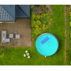 Stahlwandpool Rund 450x120cm, Stahl 0,4mm Weiß, Folie 0,4mm Blau, Einhängebiese 19 Stahlwandpool Rund 450x120cm, Stahl 0,4mm Weiß, Folie 0,4mm Blau, Einhängebiese -Deutschland Schwimmbad Verkaufs-Shop Planet Pool Stahlwandpool weiss blau MS 08