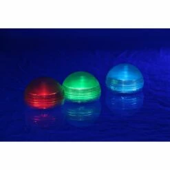 SUMMER FUN Solarkugellicht 3er Set -Deutschland Schwimmbad Verkaufs-Shop Pool Solarlicht 3er Set schwimmend nebeneinander