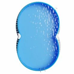 Stahlwandpool Achtform 650x420x120 Cm, Stahl 0,4 Mm Weiß, Folie 0,4 Mm Blau, Einhängebiese -Deutschland Schwimmbad Verkaufs-Shop S81009MSVS S81010MSVS S8140MSVS Stahlwandbecken Achtform Weiss Blau 09 1