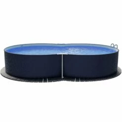 Stahlwandpool Achtform 650x420x120 Cm, Stahl 0,4 Mm Anthrazit, Folie 0,4 Mm Sand, Einhängebiese 19 Stahlwandpool Achtform 650x420x120 Cm, Stahl 0,4 Mm Anthrazit, Folie 0,4 Mm Sand, Einhängebiese -Deutschland Schwimmbad Verkaufs-Shop S81081MSVS S81083MSVS Stahlwandbecken Achtform Athrazit Sand 08 n 1