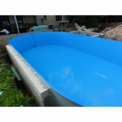 Stahlwandpool Oval Exklusiv 525x320x120 Cm, Stahl 0,6 Mm Weiß, Folie 0,6 Mm Blau, Einhängebiese -Deutschland Schwimmbad Verkaufs-Shop Stahlwandpool oval aufbau mit stuetzmauern 5