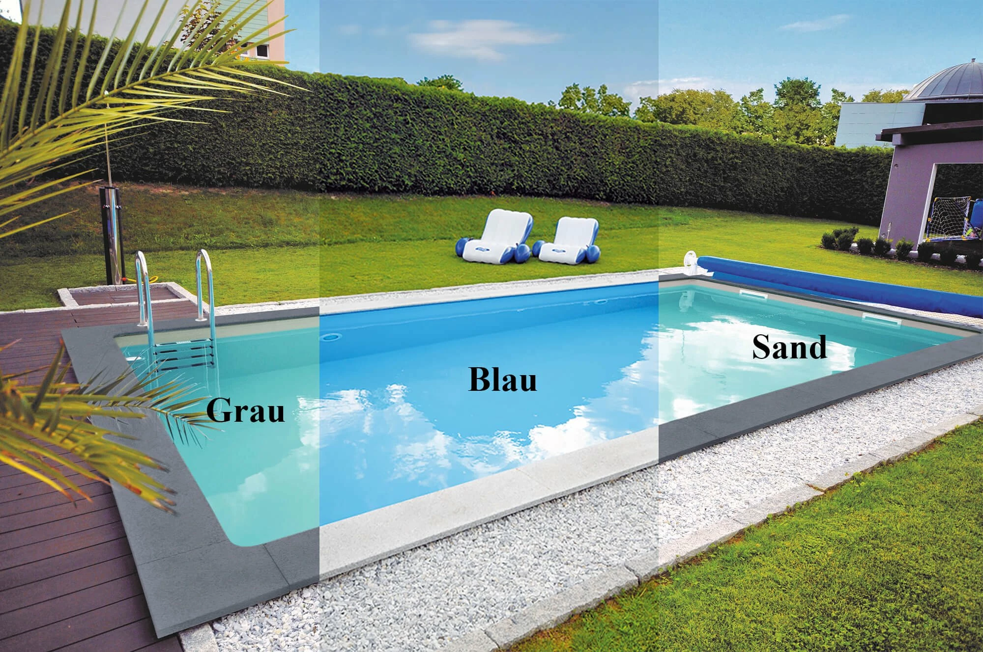 KWAD Styropor Pool All Inklusiv Komplettset 8,0 X 4,0 X 1,5m Mit 0,8 Mm Innenhülle Blau Inkl. Römertreppe 7 KWAD Styropor Pool All Inklusiv Komplettset 8,0 X 4,0 X 1,5m Mit 0,8 Mm Innenhülle Blau Inkl. Römertreppe – Bild 7