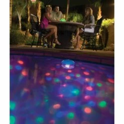 LED Unterwasserlichtershow, Summer Fun -Deutschland Schwimmbad Verkaufs-Shop Unterwasser Diskolicht schwimmend