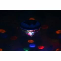 LED Unterwasserlichtershow, Summer Fun -Deutschland Schwimmbad Verkaufs-Shop Unterwasser Diskolicht schwimmend nahaufnahme
