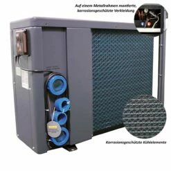 Vesuvio Inverter Wärmepumpe 8 KW -Deutschland Schwimmbad Verkaufs-Shop VES06R VESUVIO Rueckseite Details