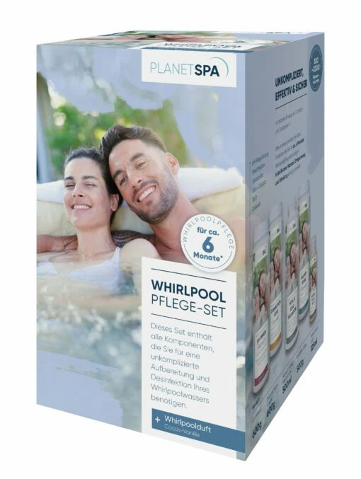Planet Spa Whirlpoolpflege Komplett-Set, 7-teilig -Deutschland Schwimmbad Verkaufs-Shop Whirlpool Pflege Set1