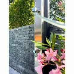 Waterman Solardusche Edelstahl Inox 60 L Gartendusche -Deutschland Schwimmbad Verkaufs-Shop inox lifestyle 2